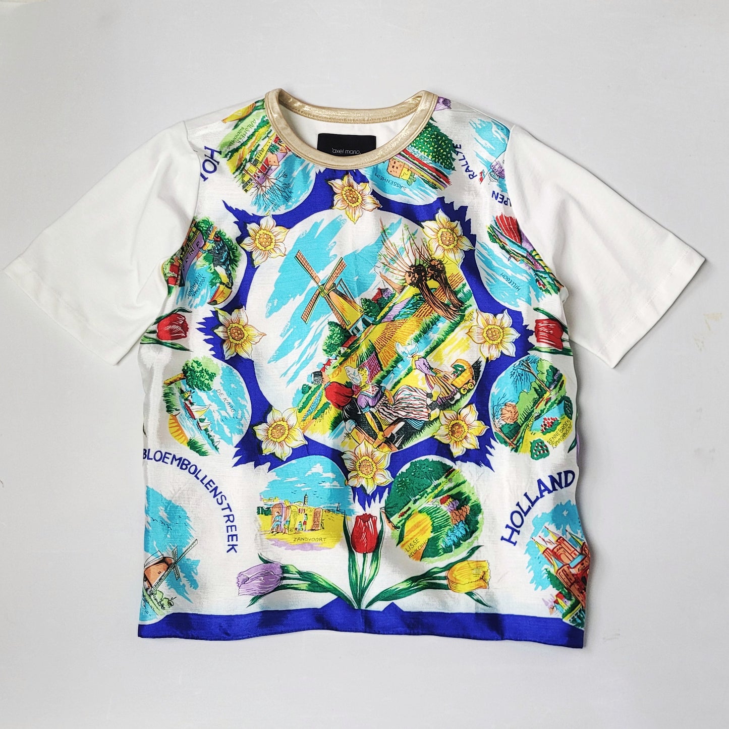 Vintage scarf tshirt