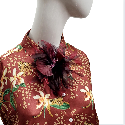 Silk flower corsage