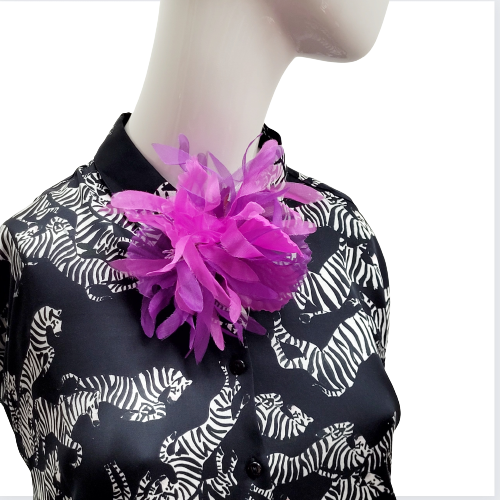Silk flower corsage