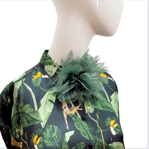 Silk flower corsage