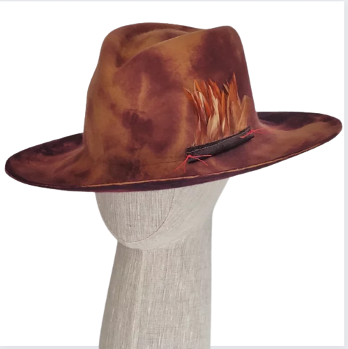 Flame Fedora Hat