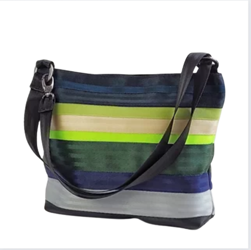 Adjustable Tote - Small : stripes