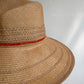 A Seychelles travel hat - wheat + fluoro