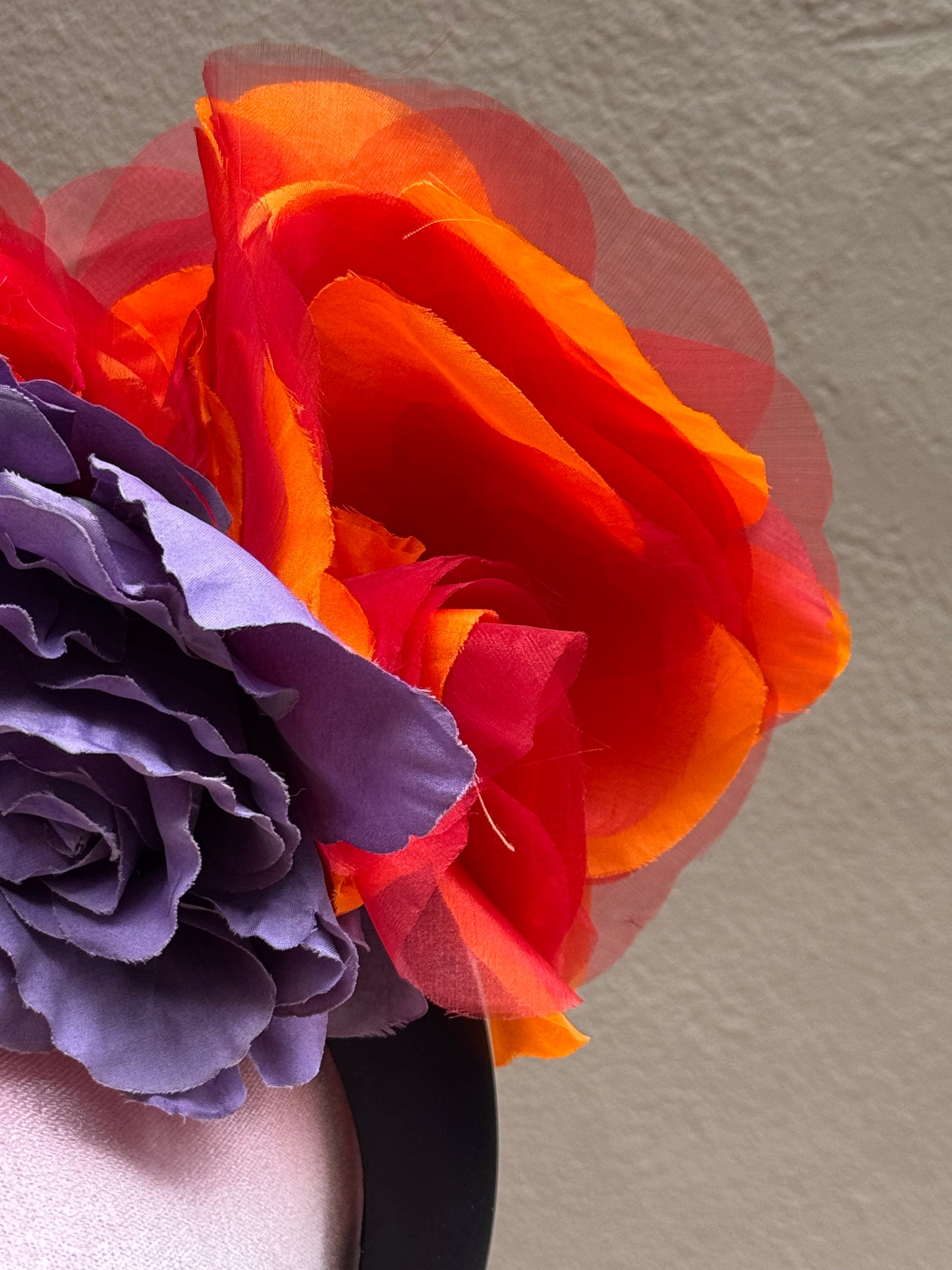 2026 Silk flower headpiece