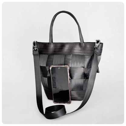 Rosette bucket bag