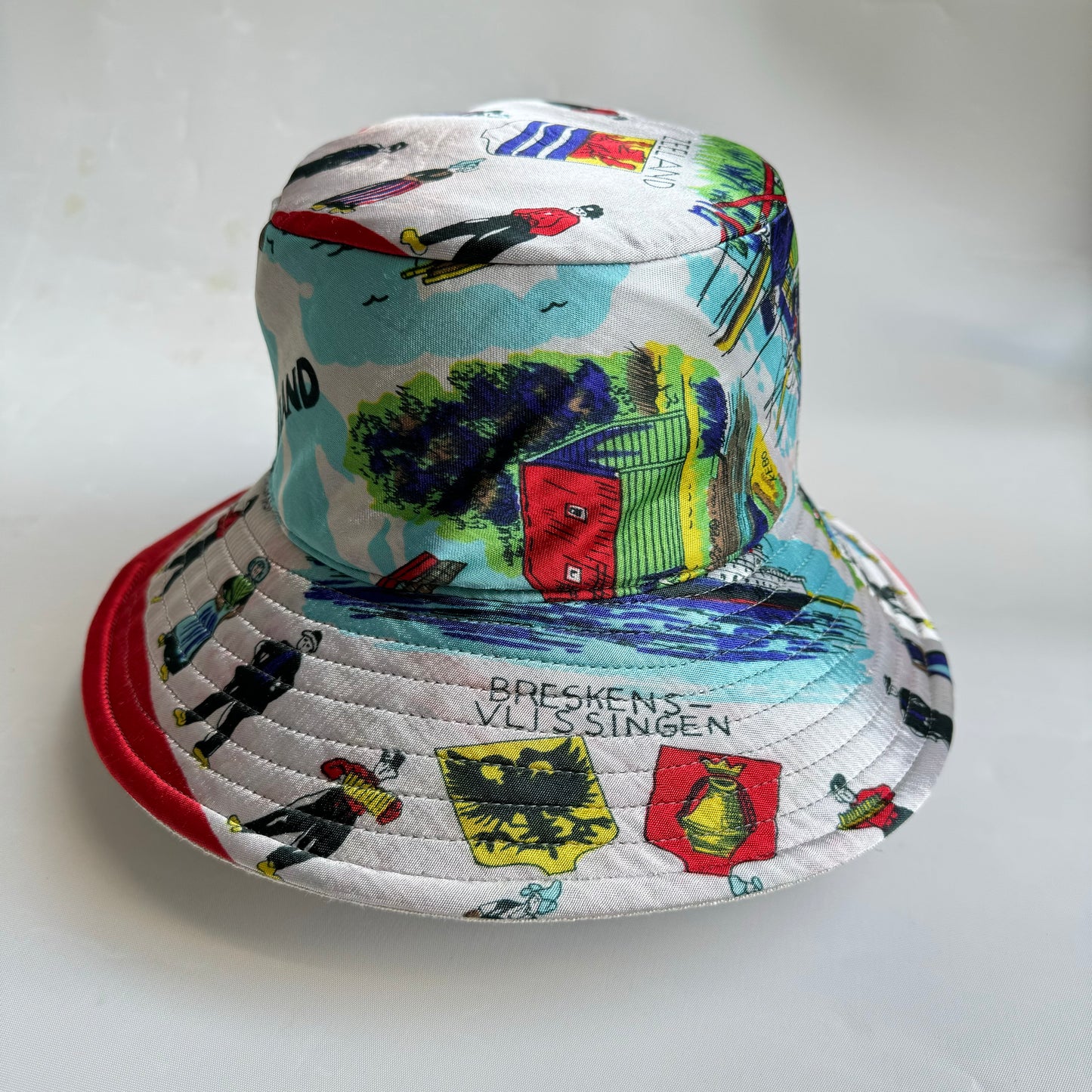 Scarf Bucket Hat - Destinations