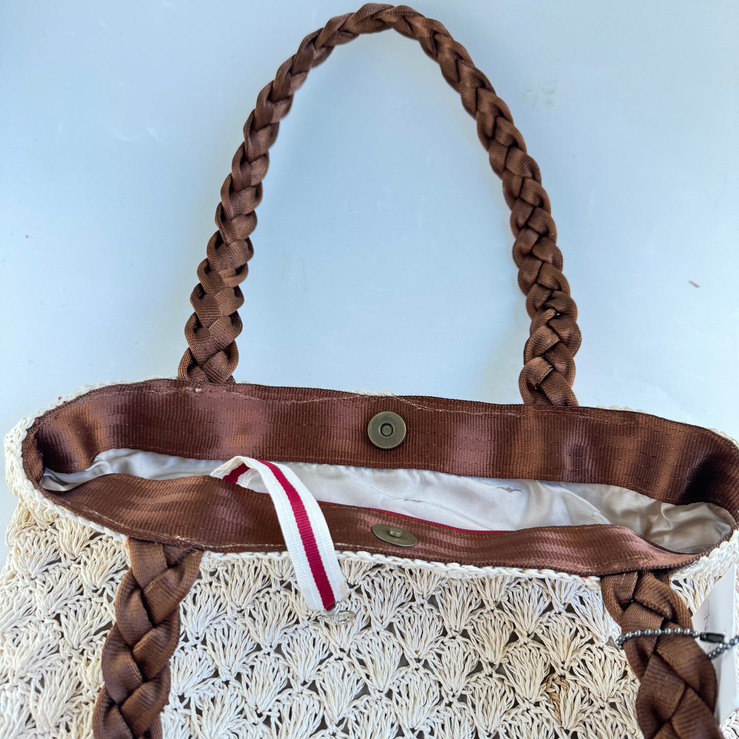 Crochet tote