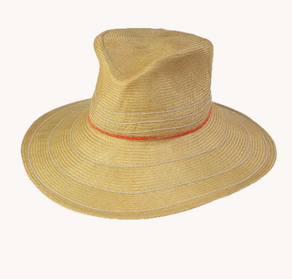 Corfu travel hat -  wheat