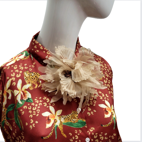 Silk flower corsage
