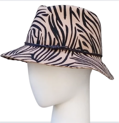 Animal print Trilby