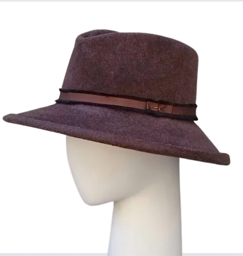 Homburg Hat - Narrow